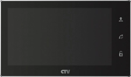 CTV-M3701 B (Black) Монитор цветного видеодомофона, 7&quot; (touch screen)
